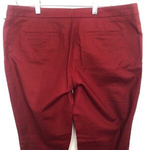 Dalia collection  pants red skinny leg size 12